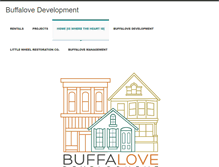Tablet Screenshot of buffalovedevelopment.com